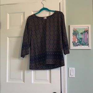 Fun patterned blouse